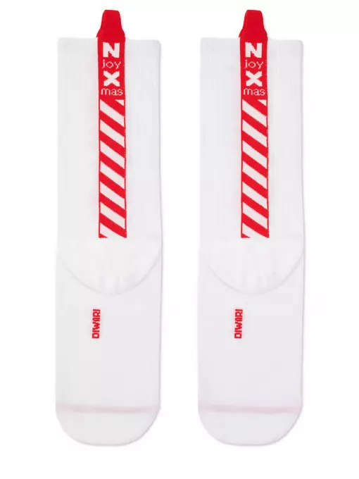 Новогодние мужские носки diwari new year 280 белый, 21С-32СП, 42-45 (27-29), DIWARI,  - 2