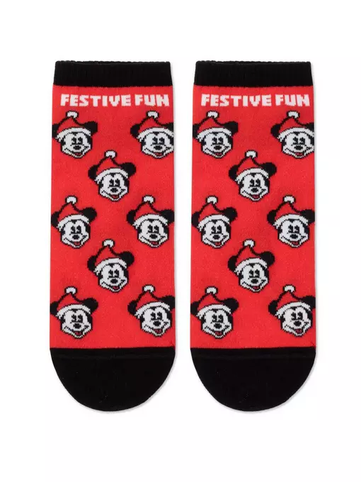 Новогодние мужские носки diwari new year disney 648 красный, 21С-70СПМ, 42-45 (27-29), DIWARI,  - 2