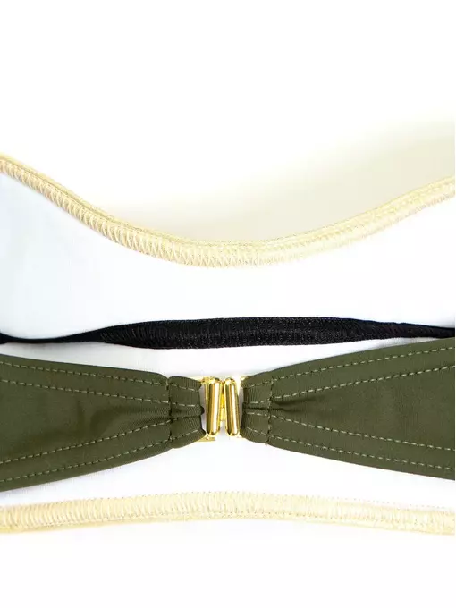 Бюстгалтер купальный женский лиф-бандо с мягкими чашками glamour, GLAMOUR, 75(B), ESLI,  - 4