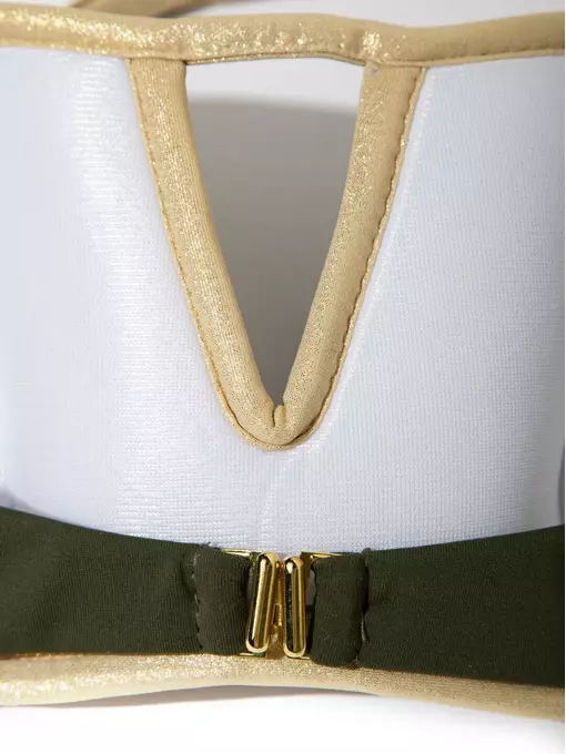 Бюстгалтер купальный женский лиф-бандо с мягкими чашками glamour, GLAMOUR, 75(B), ESLI,  - 5