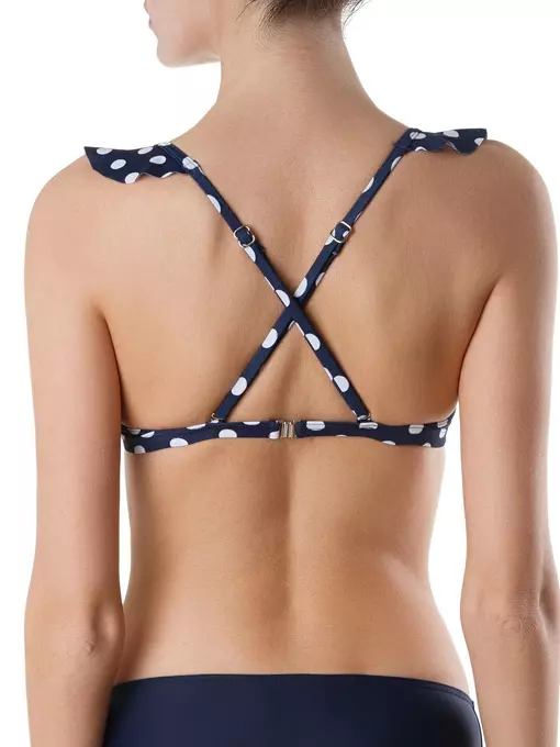 Бюстгалтер купальный женский лиф в горошек south beach, BEACH, 80(C), ESLI,  - 3