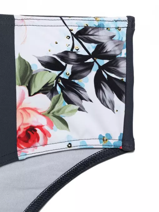 Трусы купальные с высокой посадкой ingrid 0417 графит, INGRID, 114/4XL, ESLI,  - 3