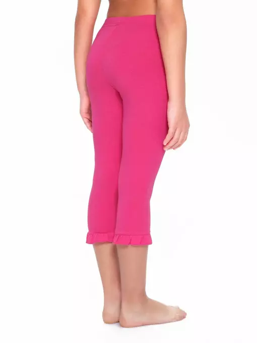 Бриджи для девочки magical с аппликацией из стразов ©disney flamingo pink, 18С-748ДТСП, 110,116-56, CONTE ELEGANT,  - 2