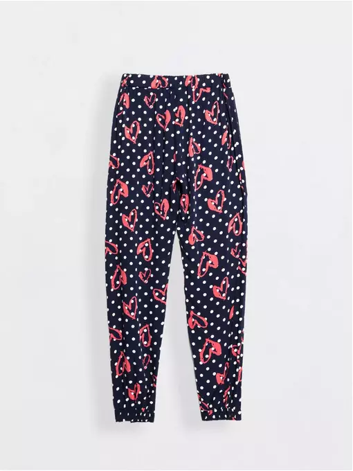 Брюки для девочек pois navy, 16С-135ДТСП, 128-68-60, CONTE ELEGANT,  - 3