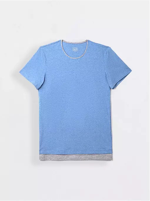 Футболка мужская diwari mf 691 голубой, 17С-330ТСП, 182,188-100/L, DIWARI,  - 2