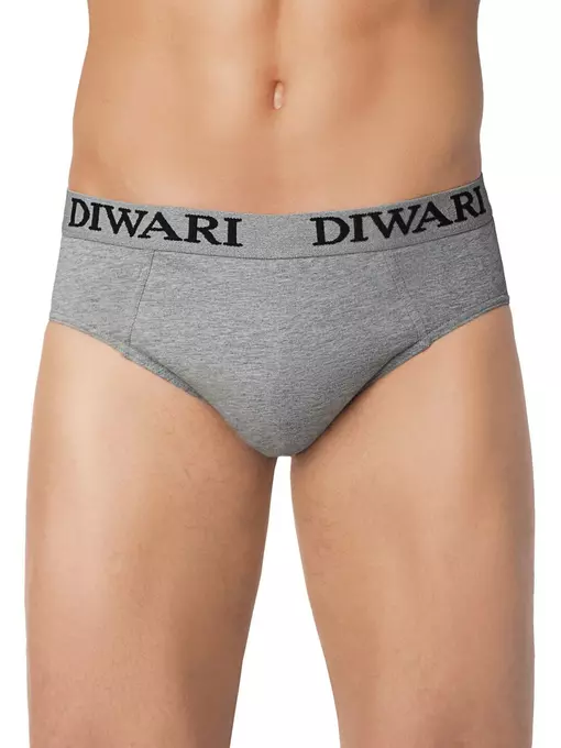 Трусы мужские diwari premium slip msl 759 (в коробке) grey melange, 17С-444ТСП, 78,82/S, DIWARI,  - 1