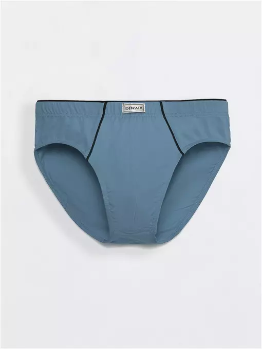 Трусы мужские diwari premium slip msl 761 (в коробке) grey blue, 17С-446ТСП, 78,82/S, DIWARI,  - 2
