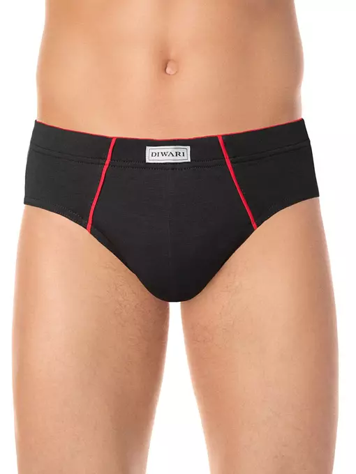 Трусы мужские слипы diwari premium msl 761 nero, 17С-446ТСП, 78,82/S, DIWARI,  - 2