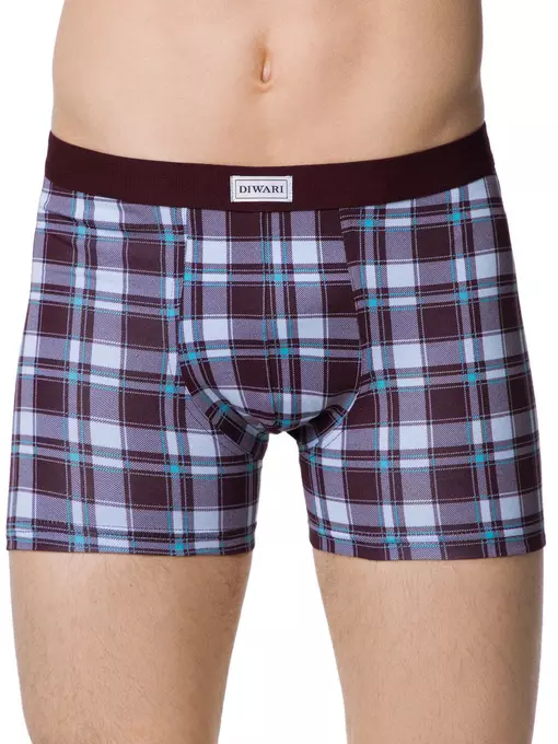 Трусы мужские diwari shape shorts msh 814 (в коробке) bordo-turquoise, , 94,98/L, DIWARI, - 1