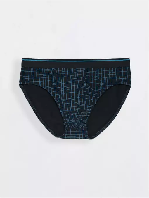 Трусы мужские diwari shape slip msl 867 navy-turquoise, 18С-615ТСП, 78,82/S, DIWARI,  - 2