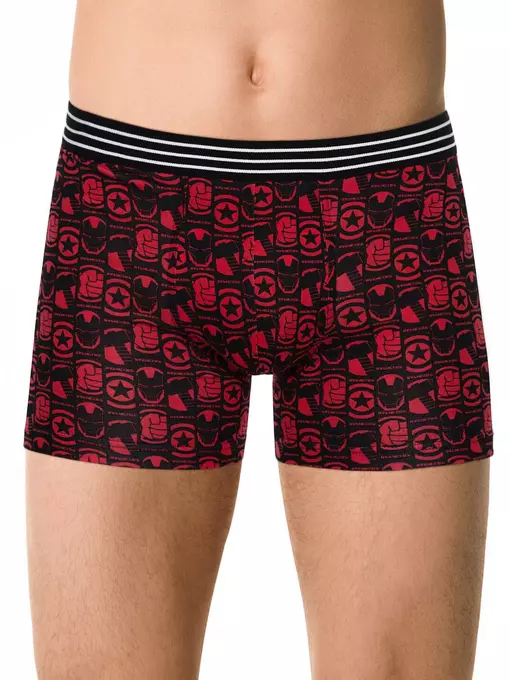Трусы мужские с рисунками ©marvel msh 940 (в коробке) red-nero, 18С-716ТСП, 78,82/S, DIWARI,  - 2