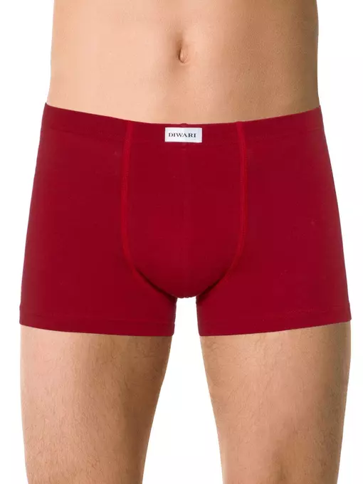 Трусы шорты мужские diwari basic men msh 2127 dark red, 20С-1073ТСП, 94,98/L, DIWARI,  - 2