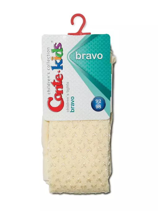 Колготки детские conte-kids bravo 371 кремовый, 14С-123СП, 92-98 (14), CONTE-KIDS,  - 2