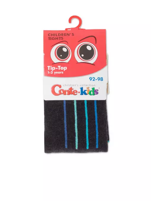 Колготки детские conte-kids tip-top 570 черный, 4С-02СП, 104-110 (16), CONTE-KIDS,  - 2