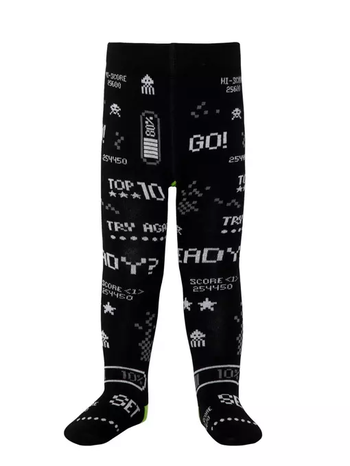 Колготки детские conte-kids tip-top 577 черный, 4С-01СП, 80-86 (14), CONTE-KIDS,  - 2