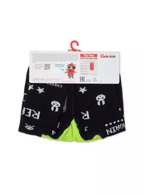 Колготки детские conte-kids tip-top 577 черный, 4С-01СП, 80-86 (14), CONTE-KIDS,  - 4