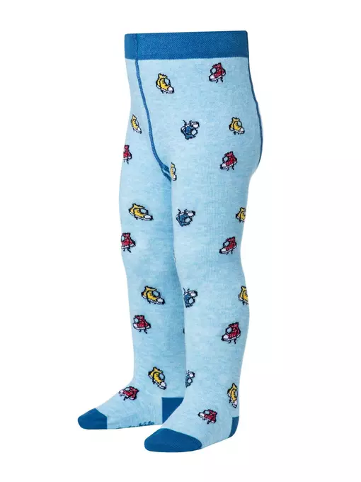 Детские колготки tip-top 441 голубой, 4С-01СП, 62-74 (12), CONTE-KIDS,  - 2