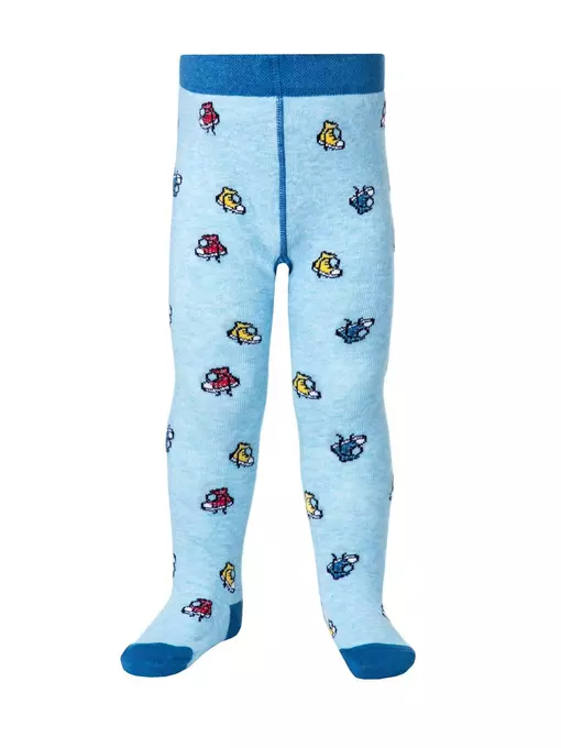 Детские колготки tip-top 441 голубой, 4С-01СП, 62-74 (12), CONTE-KIDS,  - 3