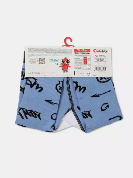 Колготки детские conte-kids tip-top 578 светлый джинс, 4С-01СП, 80-86 (14), CONTE-KIDS,  - 4