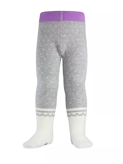 Детские колготки tip-top 383 серый-капучино, 4С-01СП, 62-74 (12), CONTE-KIDS,  - 2