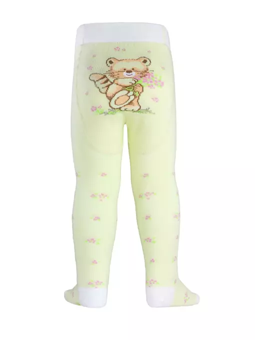 Детские колготки tip-top 378 салатовый, 4С-01СП, 62-74 (12), CONTE-KIDS,  - 2