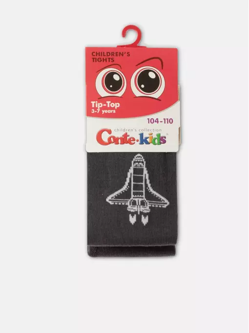 Колготки детские conte-kids tip-top 569 темно-серый, 4С-02СП, 92-98 (14), CONTE-KIDS,  - 2