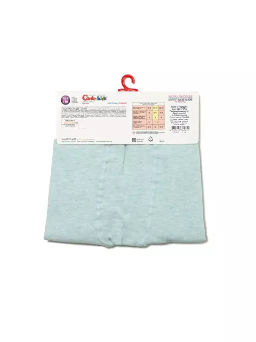 Колготки детские tip-top (весёлые ножки) 482 бледно-бирюзовый, 14С-79СП, 92-98 (14), CONTE-KIDS,  - 4