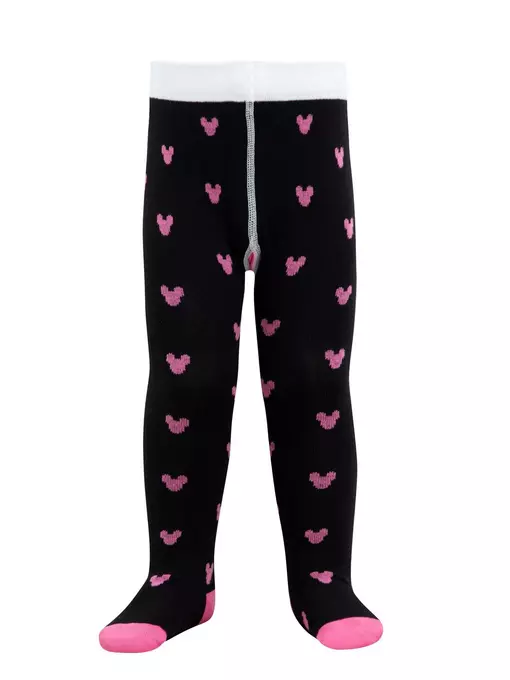 Колготки детские conte-kids ©disney 600 черный-розовый, 17С-130СПМ, 80-86 (14), CONTE-KIDS,  - 2