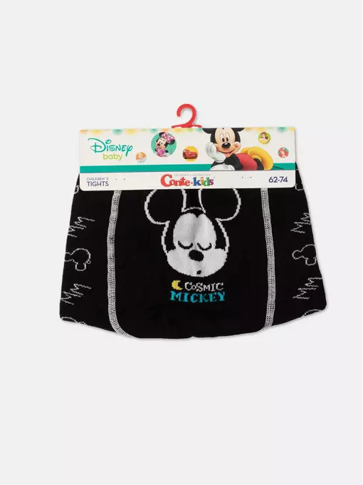 Колготки детские conte-kids ©disney 601 черный-бирюза, 17С-130СПМ, 62-74 (12), CONTE-KIDS,  - 3
