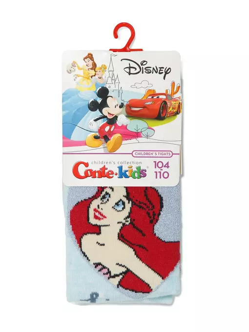 Колготки детские conte-kids disney "принцессы" 486 бледно-бирюзовый, 17С-137СПМ, 128-134 (20), CONTE-KIDS,  - 2