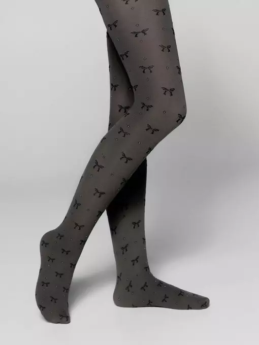 Колготки детские conte samira grey, 14С-111СП, 140-146, CONTE ELEGANT,  - 2