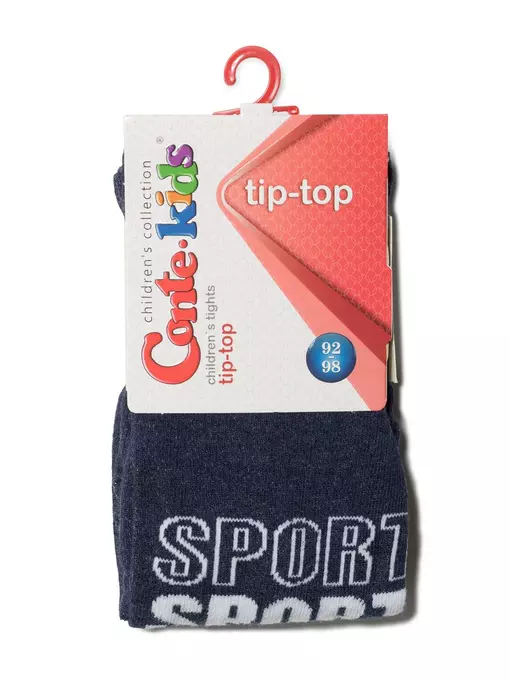 Колготки детские хлопковые conte-kids tip-top 551 темно-синий, 4С-02СП, 104-110 (16), CONTE-KIDS,  - 2