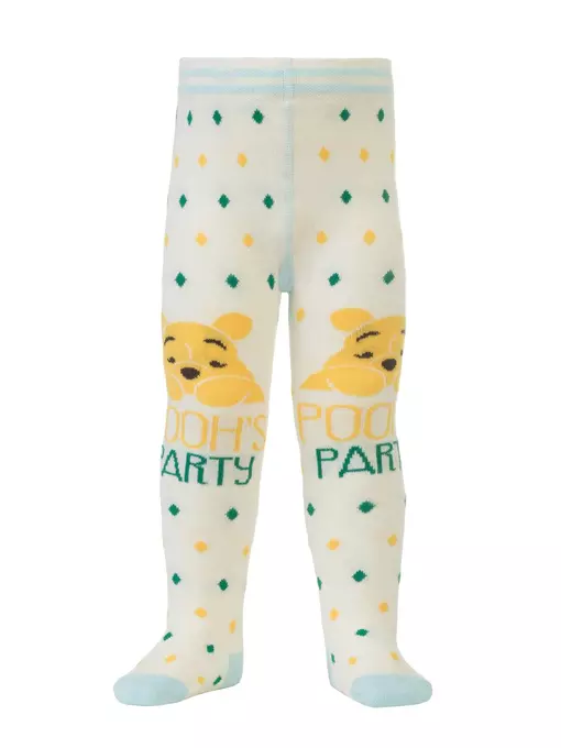 Колготки детские с рисунками винни-пух ©disney 535 бежевый, 17С-130СПМ, 62-74 (12), CONTE-KIDS,  - 2