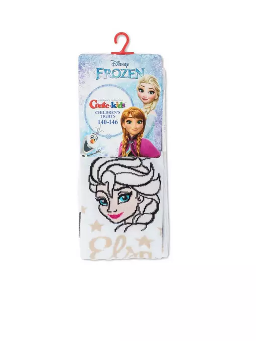 Колготки детские conte-kids с рисунками героев ©disney frozen 576 белый, 21С-25СПМ, 140-146 (22), CONTE-KIDS,  - 2