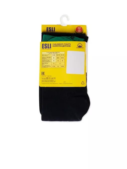 Колготки детские esli 598 темно-синий, 21С-72СПЕ, 104-110 (16), ESLI,  - 3