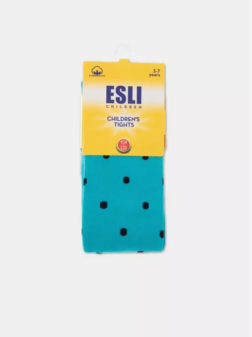 Колготки детские esli 607 бирюза, 21С-72СПЕ, 92-98 (14), ESLI,  - 3