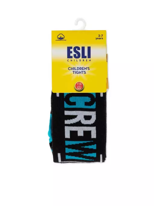 Колготки детские esli 597 темно-серый, 21С-72СПЕ, 116-122 (18), ESLI,  - 2