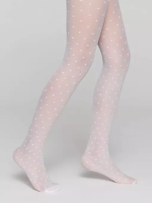 Колготки детские нарядные conte anabel bianco, 16С-46СП, 116-122, CONTE ELEGANT,  - 2