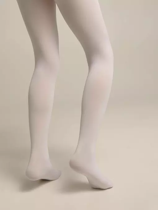 Детские нарядные колготки velour 60 bianco, 21С-113СП, 116-122, CONTE ELEGANT,  - 3