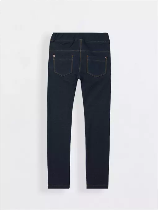 Леггинсы для девочек mia navy, 17С-320ДТСП, 152,158-80, CONTE ELEGANT,  - 4