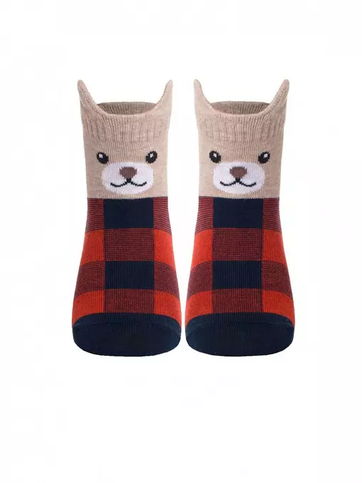 Носки детские tip-top (мордашки) 322 темно-синий-красный, 17С-59СП, 12, CONTE-KIDS,  - 2