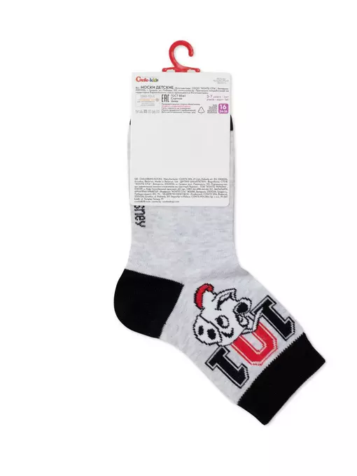 Носки детские conte-kids ©disney 679 светло-серый, 17С-126СПМ, 18, CONTE-KIDS,  - 3
