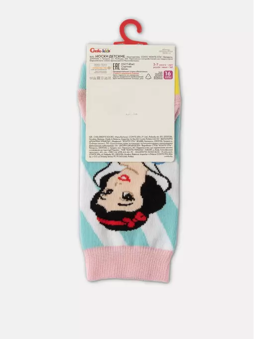 Носки детские ©disney 686 бледно-бирюзовый, 17С-126СПМ, 16, CONTE-KIDS,  - 4