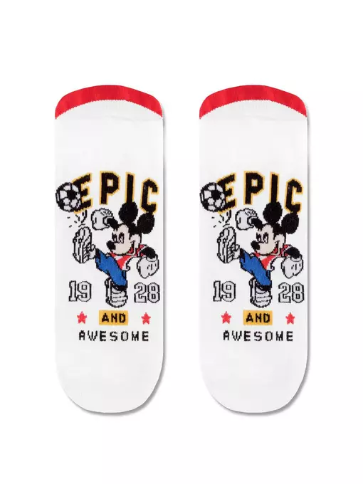 Носки детские ©disney (ультракороткие) 370 белый, 17С-171СПМ, 20, CONTE-KIDS,  - 2