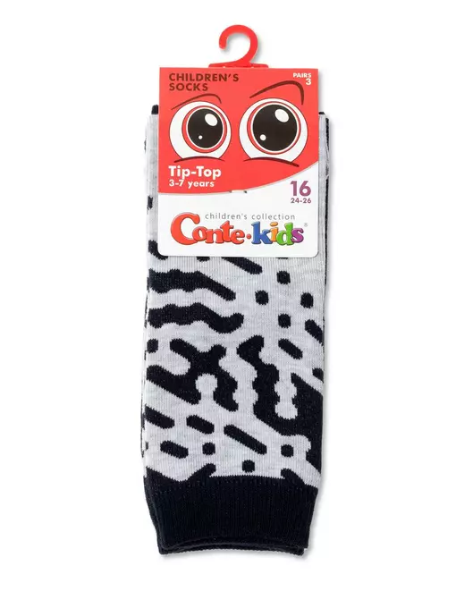 Носки детские conte-kids tip-top (3 пары) 739 ассорти, 5С-11СП, 16, CONTE-KIDS,  - 5