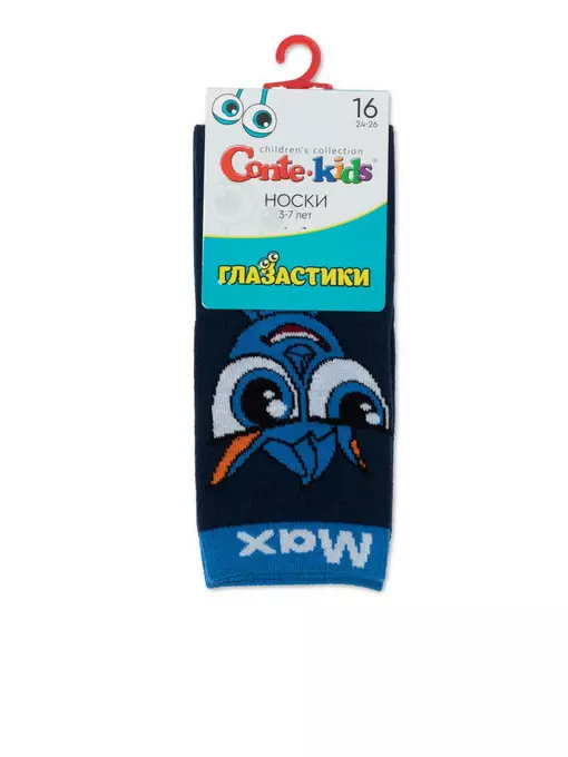 Носки детские conte-kids «глазастики» 617 темно-синий, 21С-9СП, 16, CONTE-KIDS,  - 2