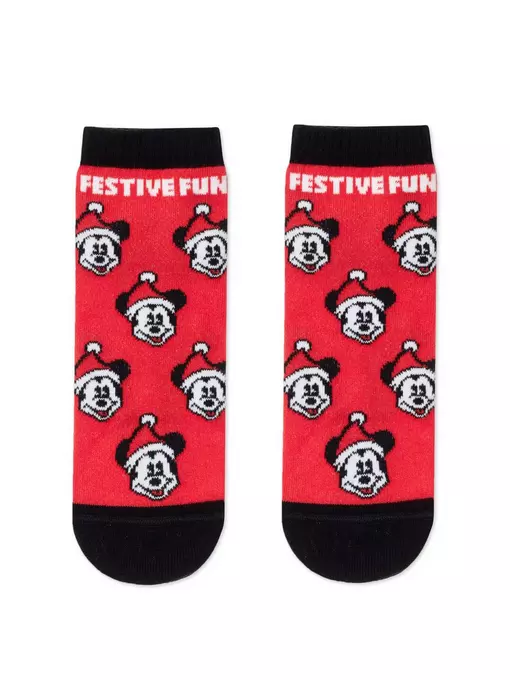 Новогодние детские носки new year ©disney 648 красный, 21С-65СПМ, 20-22, CONTE-KIDS,  - 2