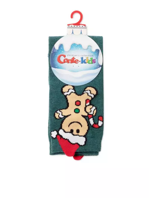 ​новогодние детские носки conte-kids new year 652, 21С-67СП, 20-22, CONTE-KIDS,  - 4