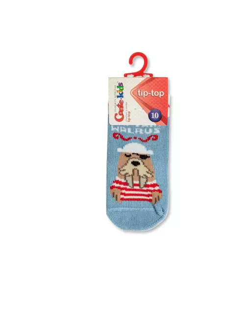 Носки детские антискользящие conte-kids tip-top 471 светло-голубой, 7С-54СП, 10, CONTE-KIDS,  - 2