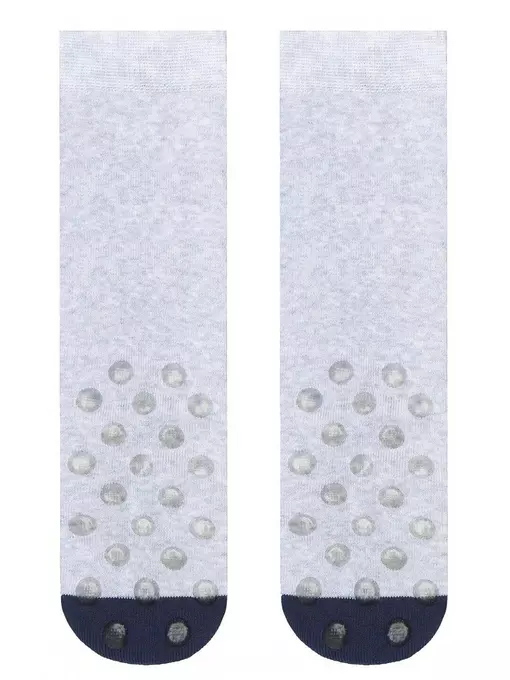 Носки детские веселые ножки (махровые, антискользящие) 294 светло-серый, 17С-45СП, 18, CONTE-KIDS,  - 4